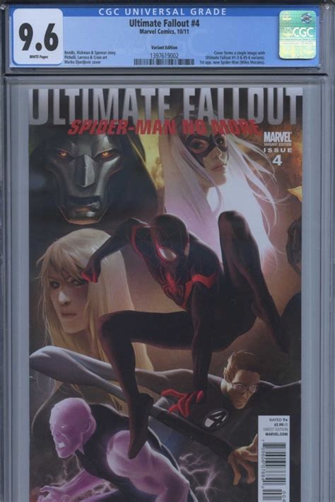 Cgc Nm Ultimate Fallout Djurdjevic Variant St Miles Morales