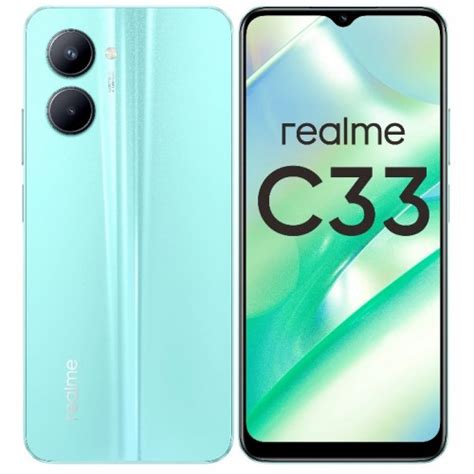 Смартфон REALME C33 4/64Gb (aqua blue) Фокстрот Луганск, ЛНР | цены ...