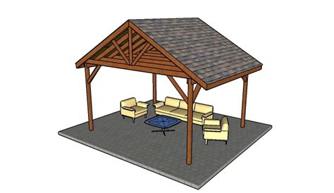 Picnic shelter roof plans | HowToSpecialist - How to Build, Step by ...