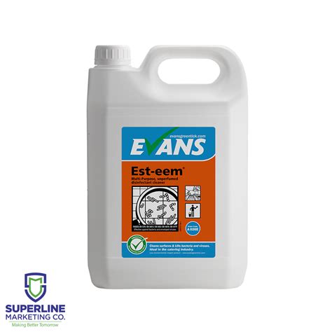 Est Eem Multi Purpose Unperfumed Disinfectant Cleaner Superline