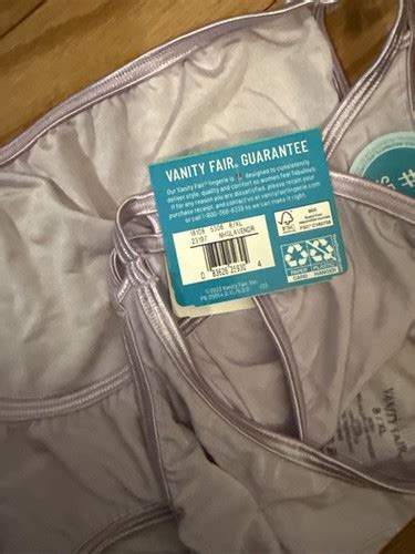 NWT 3 Vanity Fair String BIKINI Panties Illumination Nylon 18108 Womens 8 8 XL EBay
