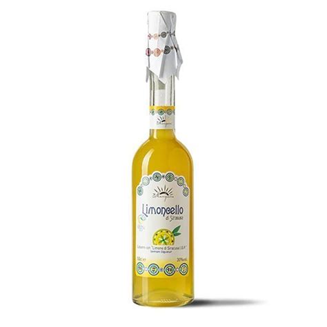 Limoncello Liquore Di Limone Di Siracusa IGP Mangano Liquori Siciliani