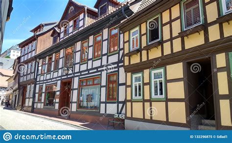 Traditional German Architecture Stock Image - Image of village ...