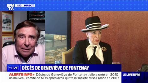 Jean Pierre Foucault Genevi Ve De Fontenay Elle Avait Son Petit