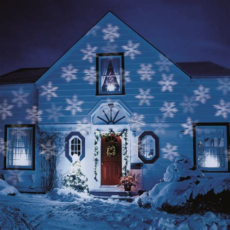 Holiday Snowflake Christmas Lights Projector | Collections Etc.