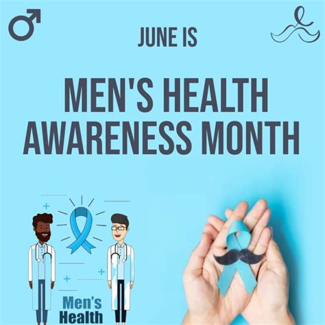 Mens Health Awareness Month Template Postermywall