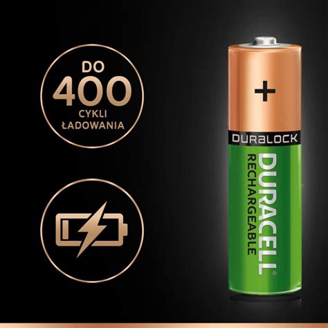 Akumulator AA DURACELL 1300 MAh 4 Szt Duracell Sklep EMPIK