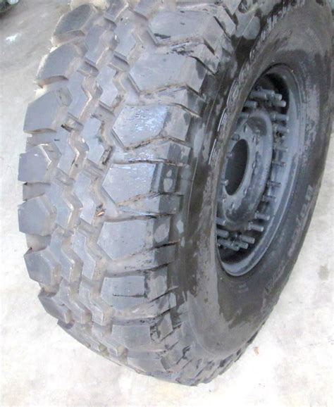 BF Goodrich Baja T A 37X12 50R16 5LT Radial Tire Mounted On 24 Bolt Rim