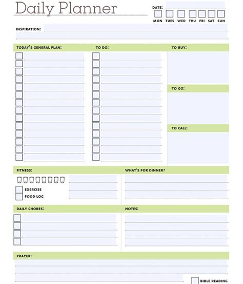 Microsoft Planner Templates ~ Excel Templates