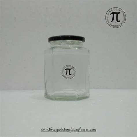 Glass Ml Hexagonal Jar Clear For Pickel Storage At Rs Piece In