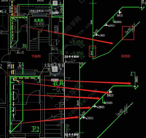 给排水专业 给排水专业cad识图实例详细分析 土木在线