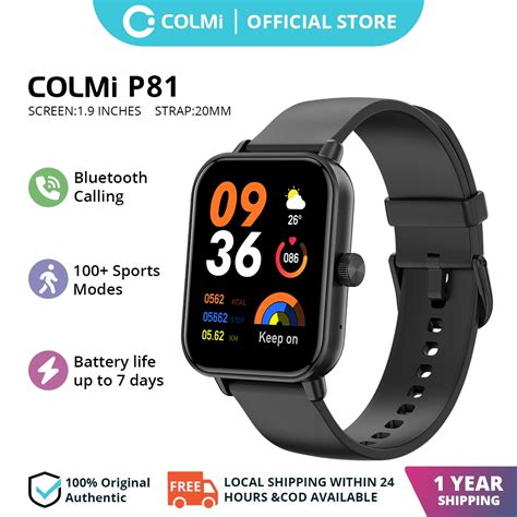 Colmi P Smart Watch Inches Ips Hd Screen Unisex Watch Ip