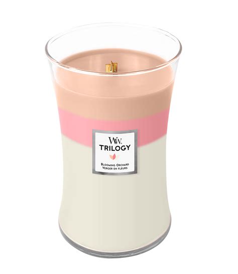 Woodwick Scented Candle Large Trilogy Blooming Orchard Cm