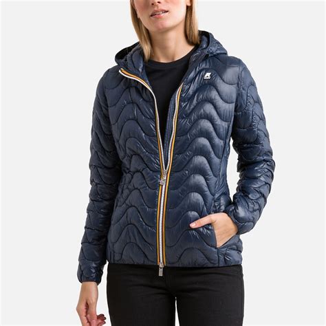 Doudoune à capuche lily eco warm marine K Way La Redoute