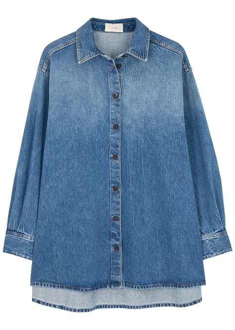 Buy The Row Frannie Blue Denim Shirt At Off Editorialist