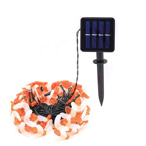 Solar Led Smart String Lights 30LED Bulbs Patio String Light For