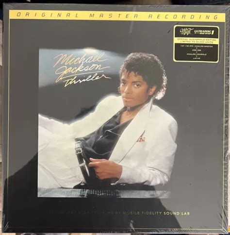 Vinilo Michael Jackson Thriller Mofi Cuotas Sin Inter S