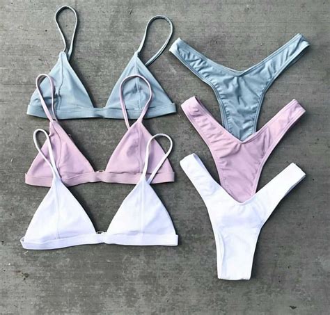 USE CODE 2BIKINIS For Extra 15 Off Any 2 Items Cute Bathing Suits Triangle Swim Wear Bikini