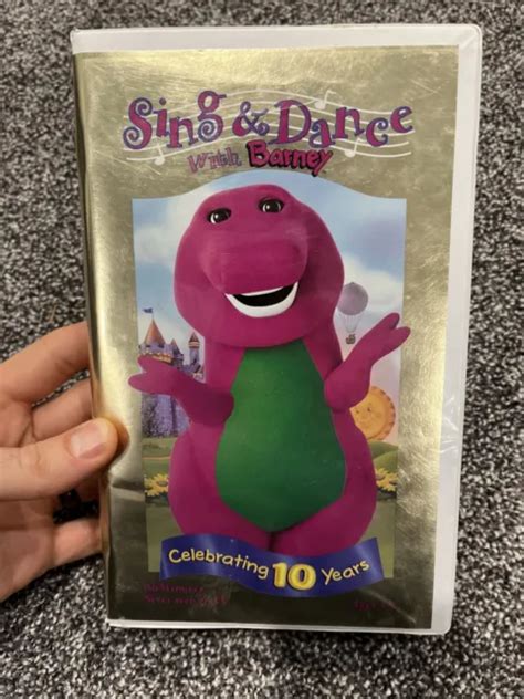 Sing And Dance With Barney Vhs 1999 Celebrating 10 Years Never Seen On Tv Film 1500 Picclick Ca