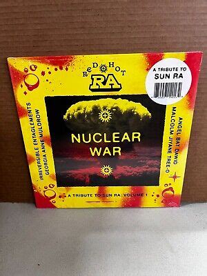 Red Hot Ra Nuclear War Vinyl LP RSD Black Friday Sun Ra Tribute EBay