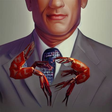 Krea Ai Tom Hanks As Forrest Gump With Giant Shrimp Heads