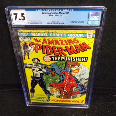 Amazing Spiderman Marvel Bronze Age St Appearance Punisher Cgc