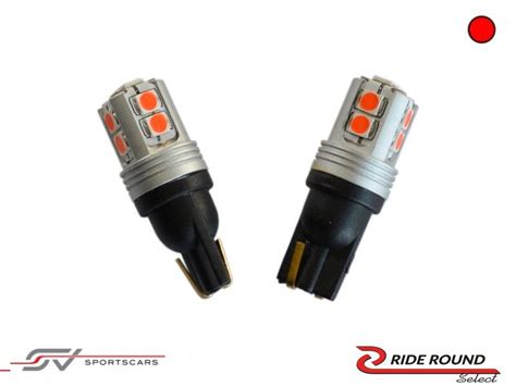 Set Premium T Rood Canbus X Smd Led Nieuw Rideround