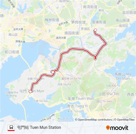 b9 Route Schedules Stops Maps 屯門站 Tuen Mun Station Updated