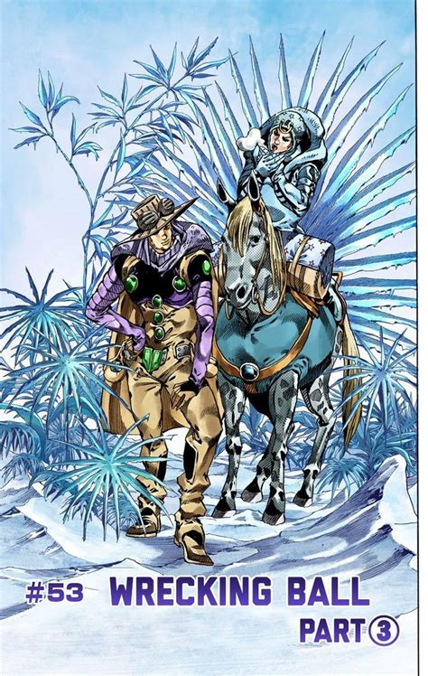 Jojos Bizarre Adventure Part 7 Steel Ball Run Official Colored