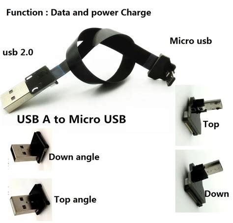 Ffc Micro Usb Fpv Flat Slim Thin Ribbon Fpc Cable Buy Ffc Micro Usbslim Flat Cablefpv Micro