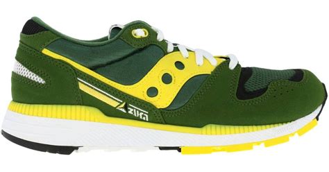 Saucony Men's Sneakers in Green for Men - Lyst