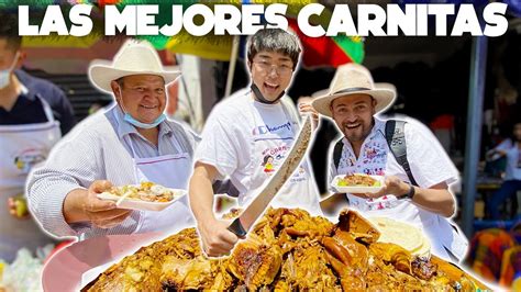 Probamos Las Mejores Carnitas De MÉxico Michoacán Quiroga Youtube