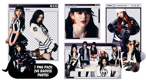 Png Pack Ive Baddie Photos By Starcolors13 On Deviantart