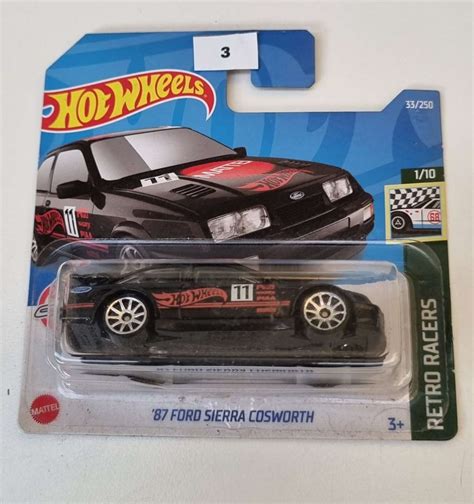 Collectable Cars Hot Wheels Ford Sierra Cosworth Black Was Sold For On Jul At