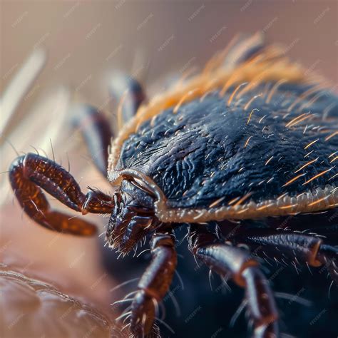 Insect monster bites encephalitis tick macro dust mite horrible