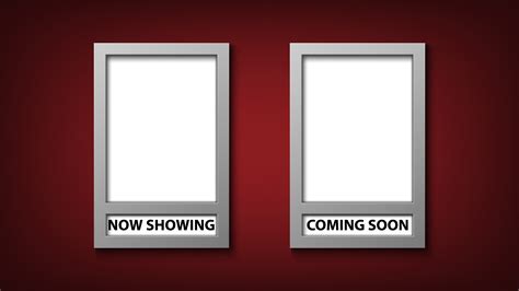 Movie poster frame template set 1950066 Vector Art at Vecteezy