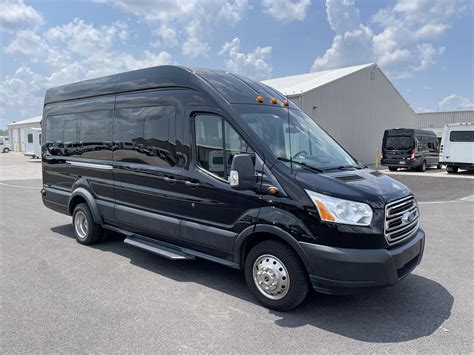 2019 Transit U4X Ford Transit 350 HD 13 Passenger Shuttle Bus