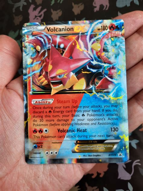 Mavin Volcanion Ex Xy Pokemon Card Xy Black Star Promo