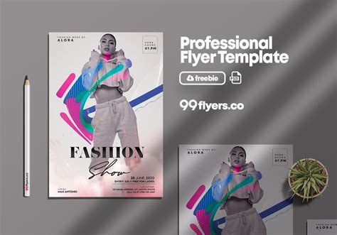 Free Fashion Show PSD Flyer - PSDFlyer