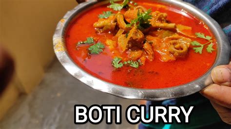 Tasty And Simple Boti Curry YouTube