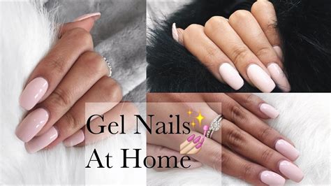 Gel Nails At Home Tutorial Ft Madam Glam Youtube