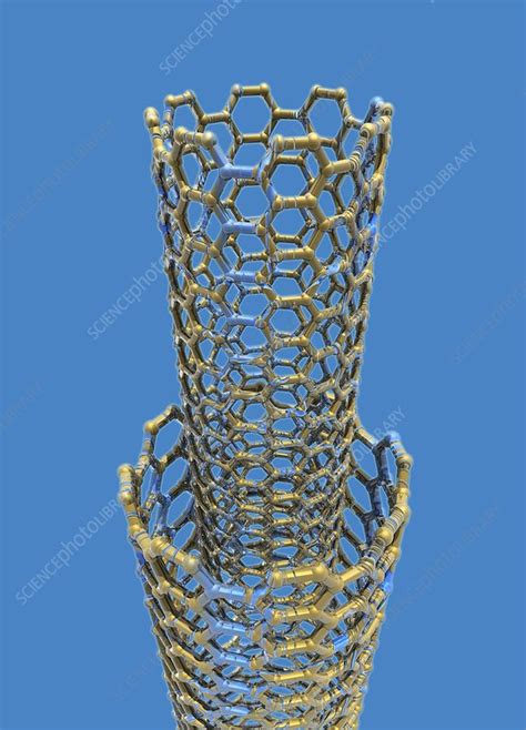 Carbon Nanotubes Artwork Stock Image F0045414 Science Photo Library