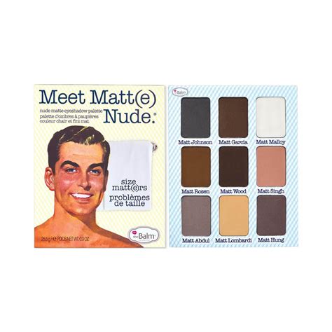 Buy TheBalm Meet Matt E Nude Eyeshadow Palette 9 Shades
