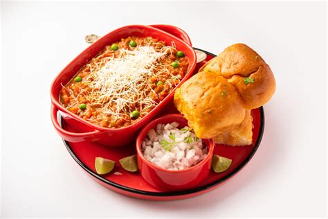 Cheese Pav Bhaji Recipe Is A Street Food Bhaji Pav Recipe With Addition