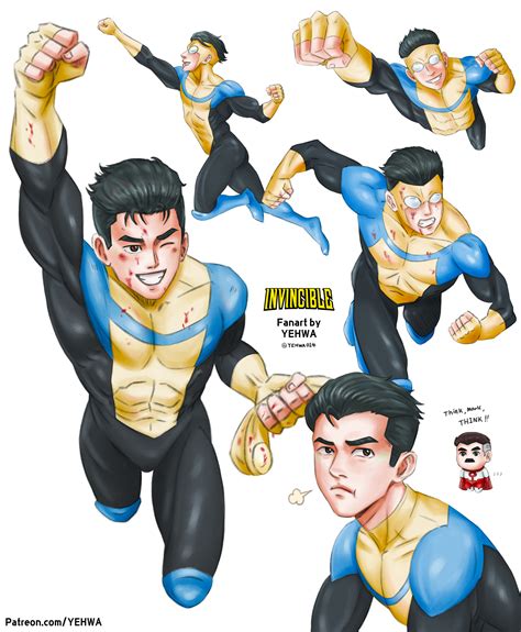 ArtStation - Mark Grayson (Invincible Fanart)