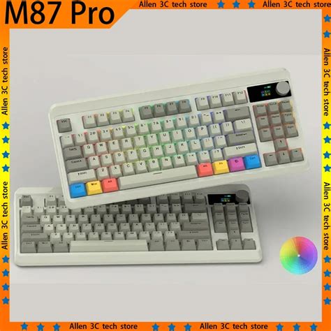 XVX Woman M Pro Teclado Mec Nico Sem Fio Bluetooth USB Hot Swap O RGB