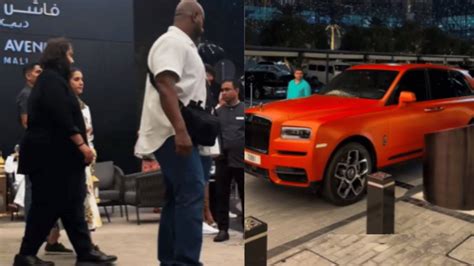 Anant Ambani Reaches Dubai Mall In Rs 10 Crore Rolls Royce Cullinan