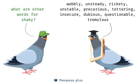 shaky synonyms  shaky antonyms similar   words  shaky