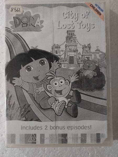 Dora the Explorer City of Lost Toys - DVD - used – Reptile Direct Australia