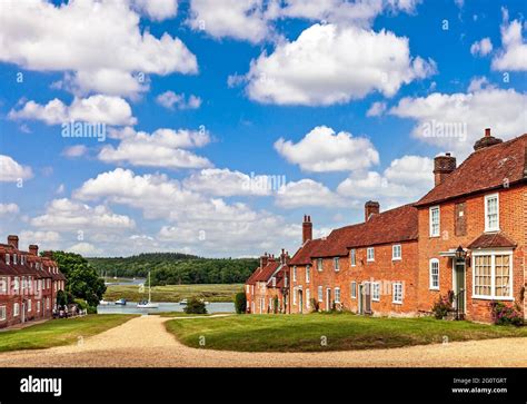 bucklers hard village  res stock photography  images alamy